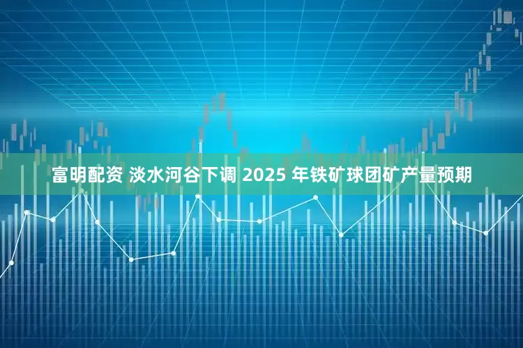 富明配资 淡水河谷下调 2025 年铁矿球团矿产量预期