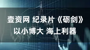 壹资网 纪录片《砺剑》以小博大 海上利器